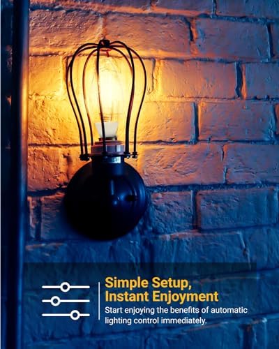 Sunco 6 Pack B11 Candelabra LED Light Bulbs, E12, Dusk to Dawn, 5W=40W