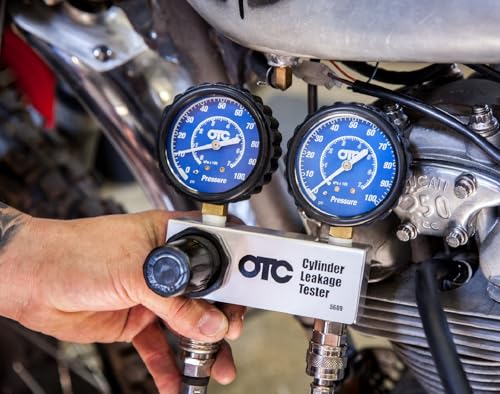 OTC 5609 Cylinder Leakage Tester Kit - Quickly Diagnose Internal Engine Problems like Bad Rings, Valves