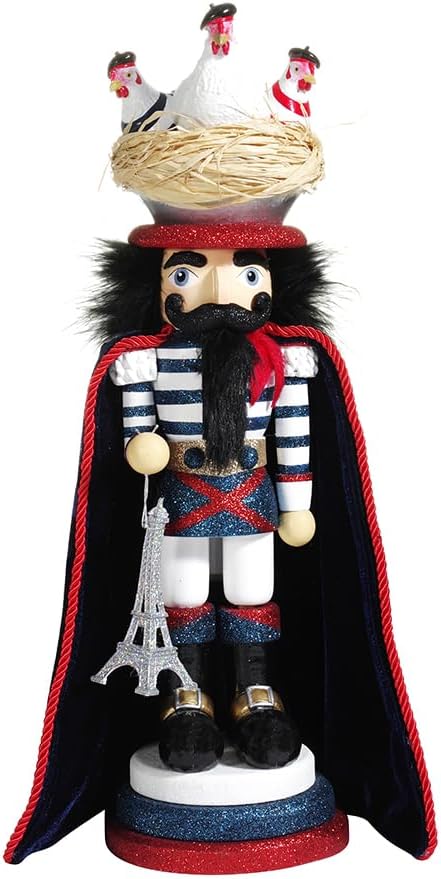 Kurt Adler HA0465 Nutcracker, Multi-Color (17.5-inches Tall)