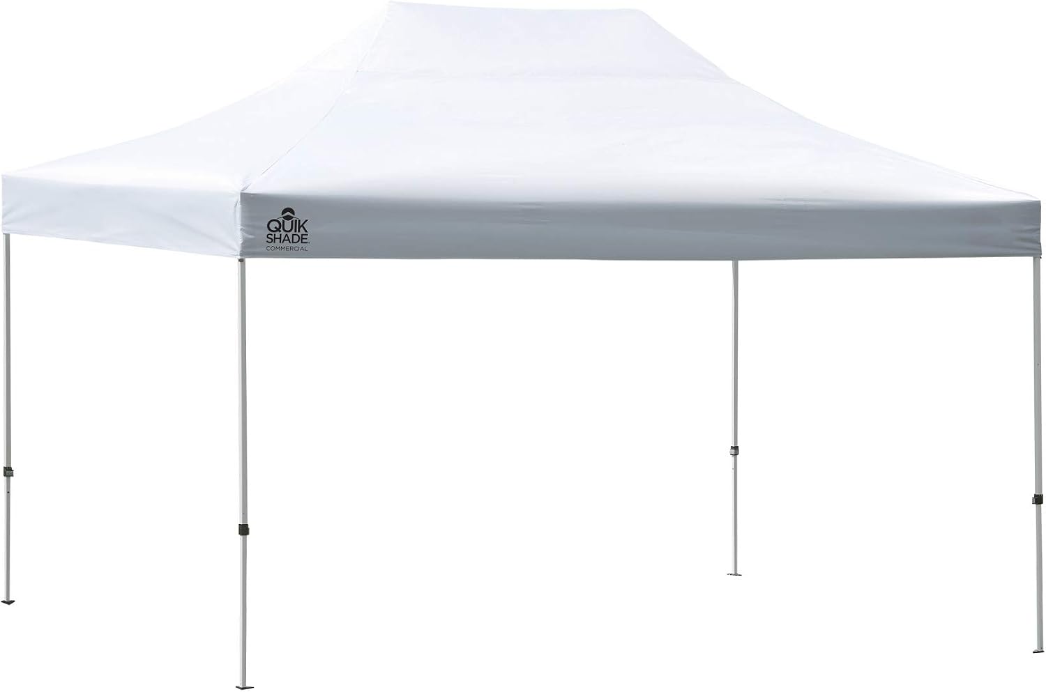 Quik Shade Commercial 10 x 10 ft. Straight Leg Canopy, White