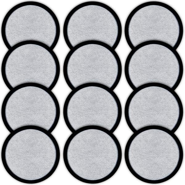 K&J Mr. Coffee Charcoal Water Filter Discs - Replacement 12-Pack Fits Most Mister Coffee Machine Brewers
