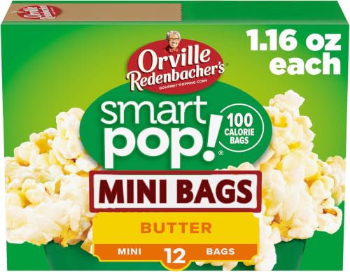 Orville Redenbacher’s Popcorn, SmartPop! Butter Flavor, 1.6 oz., 12-ct