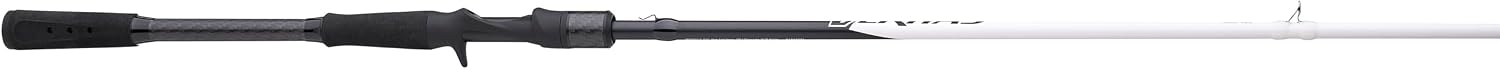 Abu Garcia Veritas Casting BFS Fishing Rod, Balanced and Lightweight Rod, Powerlux 100 Construction, Custom Ergonomic Reel Seat