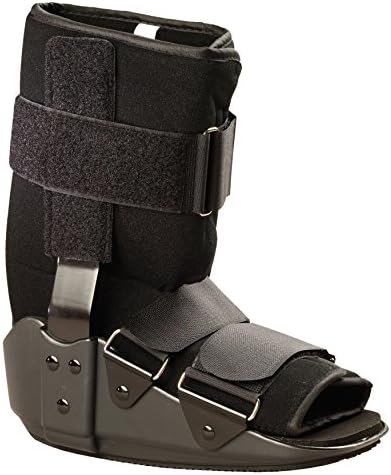 OTC Walker Boot Delux Short Low Top Leg Cast, Black, X-Small