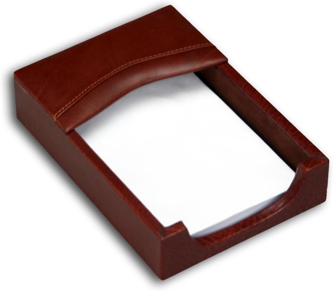 Dacasso Leather Desk Set, 10-Piece, Mocha (D3020)
