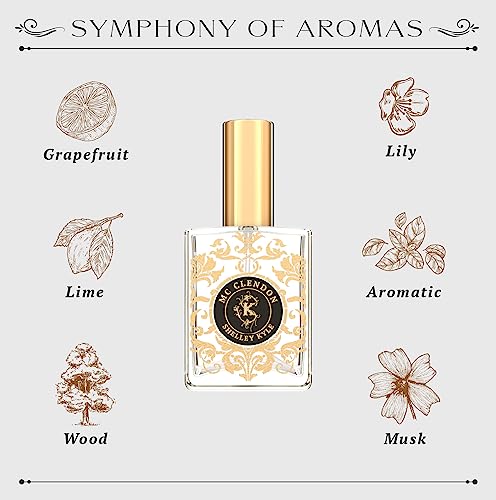 McClendon Perfume, Refreshing Unisex Aromatic Citrus Fragrance, Perfect Scent for Any Time, 30ml