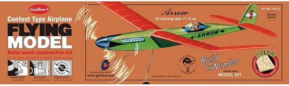 Guillow's Arrow Laser Cut Model Kit