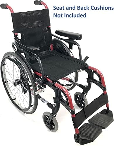 Karman 29 pounds S-305 Ergonomic Wheelchair 18" Pearl Silver