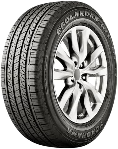 Yokohama GEOLANDAR H/T G056 All-Season Radial Tire - 245/60R18 104H | Truck/SUV Highway All Season Traction 104H Rated Standard Load Radial Construction Black Sidewall Tire
