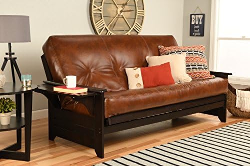Kodiak Furniture Phoenix Futon in Black Finish, Full, Fairbanks Evergreen
