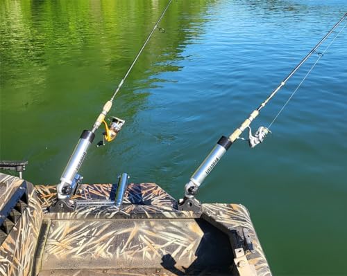 Brocraft Aluminum Heavy Duty Rocket Launcher Rod Holder / Boat Aluminum Rocket Launcher Rod Holder
