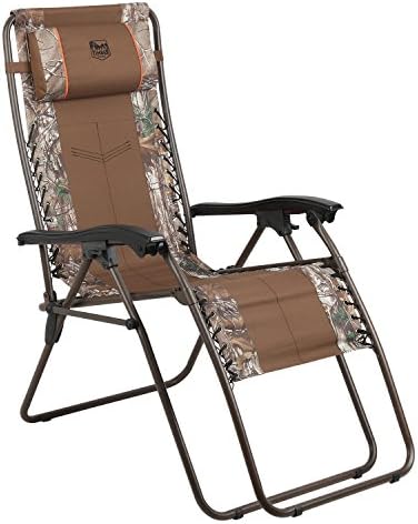 TIMBER RIDGE Zero Gravity Chairs, Folding Recliner Chair Padded with Cup Holder and Headrest