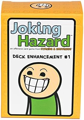 Joking Hazard Deck Enhancement #1 - Expansion Pack for Fun Party Games by Cyanide & Happiness, 100 New Hilarious Comic Cards | Perfect for Game Night
