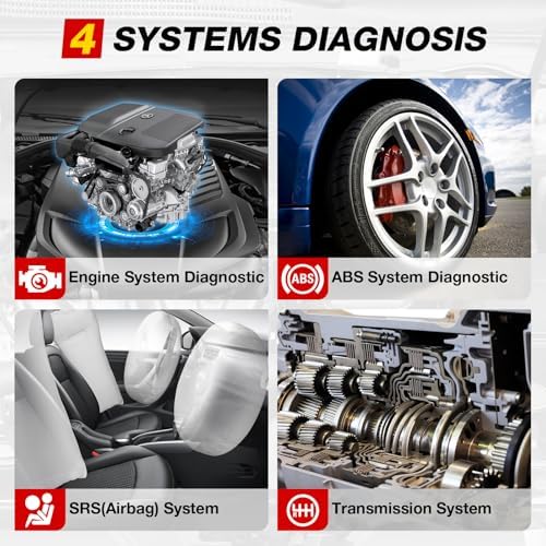 Launch CRP123 OBD2 Scanner 2024 Newest Elite Code Reader Engine/ABS/SRS/Transmission Car Diagnostic Tool, ABS Code Reader, SRS Scan Tool