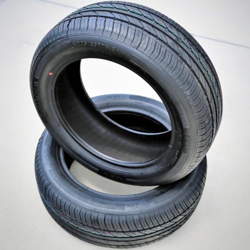 Montreal Eco All-Season Touring Radial Tire-205/55R16 205/55/16 205/55-16 94V Load Range XL 4-Ply BSW Black Side Wall