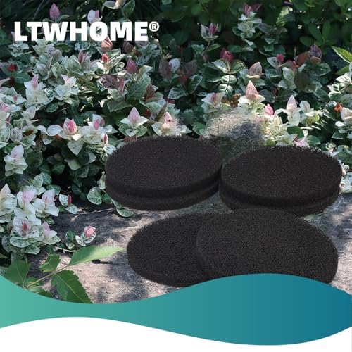 Activated Carbon impregnated Filter Pads Suitable Fit for Fluval FX5 / FX6 Filters(Pack of 6)