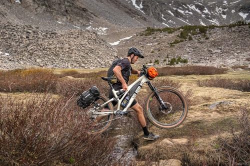 AEROE Spider Rear Bike Rack, Easy Install & Use, Fits All Mountain Bikes incl. E MTB, Gravel Bikes and Electric Bikes