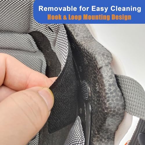 Motorcycle Helmet Liner for HJC CS-R3 2010-2014, Removable & Breathable Helmet Protection Liner Pad, Washable Interior Padding Replacement, Easy Installation,A Gray