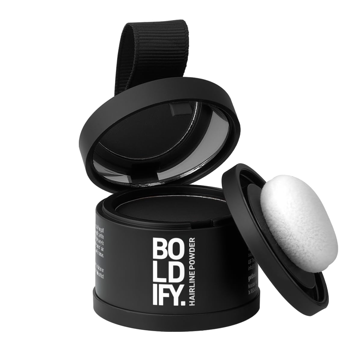 Boldify Hairline Powder, Root Touch Up Hair Color Dark Brown 4g