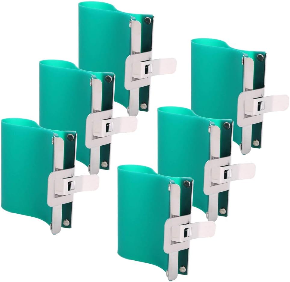 E-Found 6pcs 15OZ Sublimation Silicone Mug Wraps 3D Sublimation Silicone Mug Clamp Mug Wraps for Sublimation in Oven Fixture 3D Rubber Mug Clamps