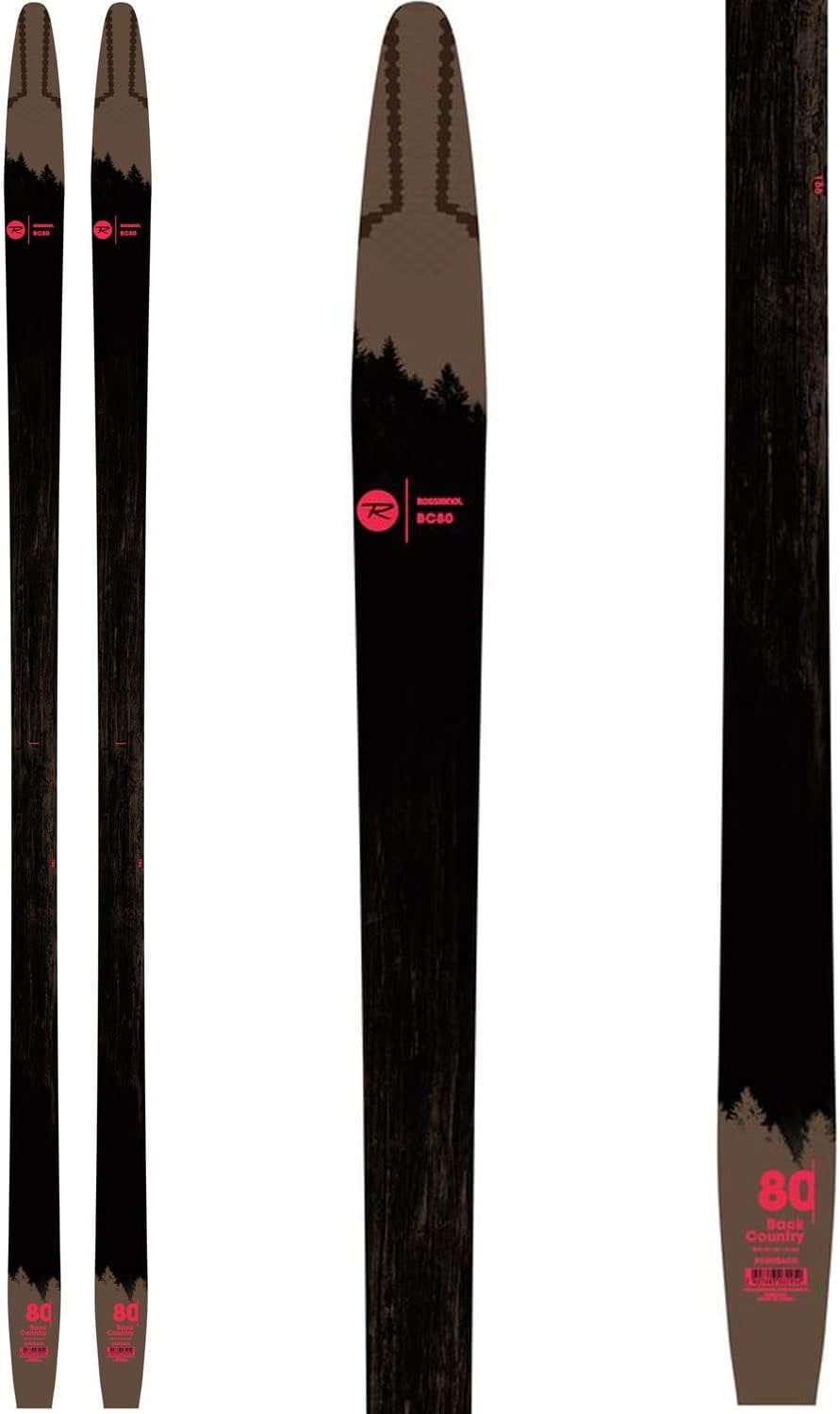 Rossignol BC 80 Positrack XC Skis w/BC Auto Bindings Sz 186cm