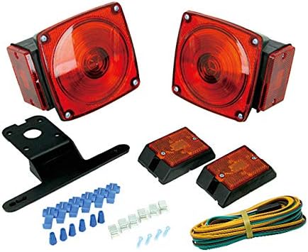 MAXXHAUL 70094 12V Incandescent Trailer Light Kit | Stop, Tail, Brake