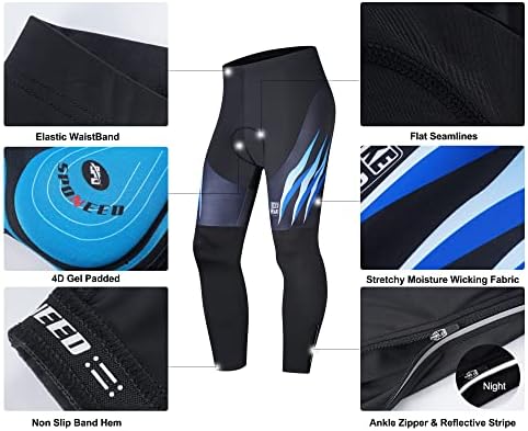 Men's Cycling Cothing Sets Long Sleeved Bicycle Jersey and Pants Kits Road Bike Cyclist Wear