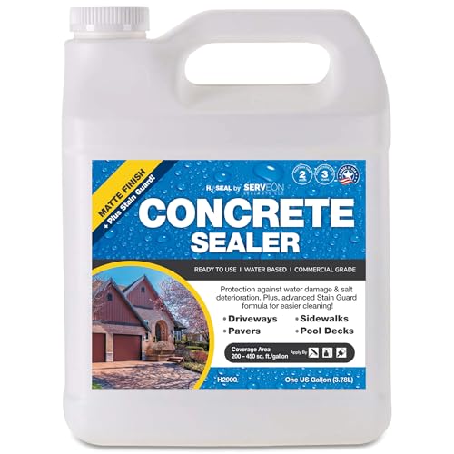 Concrete Driveway Sealer Plus Stain Guard (Matte Finish) 1 Gal