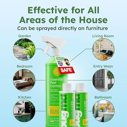 BugMD Ant Killer and Bug Spray Concentrate - Plant-Powered (3.7 oz)