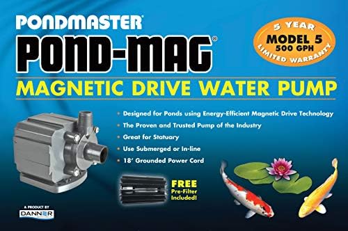 Danner Manufacturing, Inc., Pondmaster 500 GPH Pump, 02525