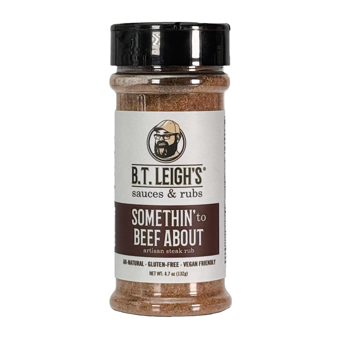 Umami Beef & Steak Rub | Vegan, Gluten Free Barbecue Rub & Seasoning | Made in Kentucky | All Natural, No Fillers, Small Batch