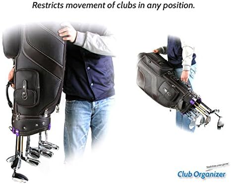Golf Club Organizers 14pcs 1set Clip Power Holder to Protect Iron Putter on Bag by i & Plus