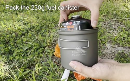 TOAKS Titanium 1100ml Pot with Pan