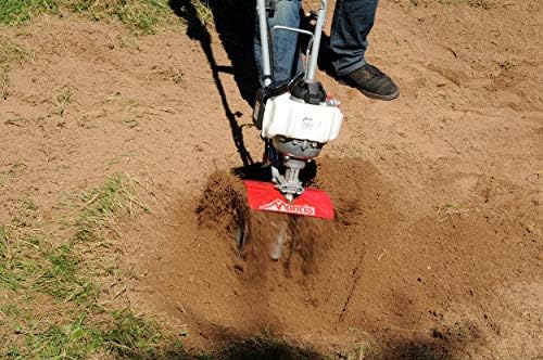 Mantis 7940 4-Cycle Tiller Cultivator Powered by Honda – Lightweight, Powerful and Compact - No Fuel Mix