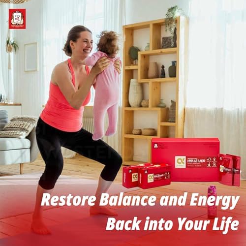 Jung Kwan Jang HWA AE RAK JIN Red Ginseng Women's Balance Drink 30 Pouches
