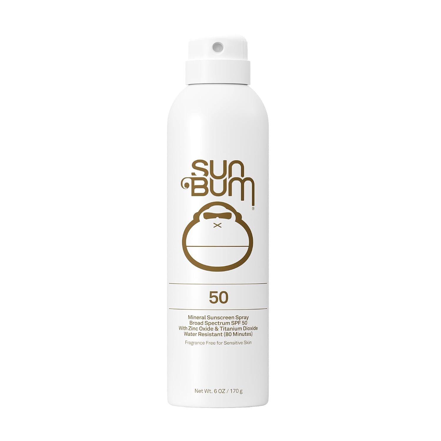 Sun Bum Mineral SPF 30 Sunscreen Body Spray - 6 oz | Broad Spectrum Moisturizing Sunscreen, for Sensative Skin, Vitamin E, Hawaii 104 Act Compliant (No Octinoxate & Oxybenzone)