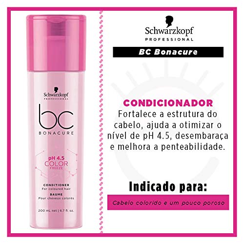 BC Bonacure pH 4.5 Color Freeze Conditioner, 6.7-Ounce