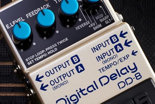 BOSS Digital Delay Guitar Effects Pedal (DD-8)