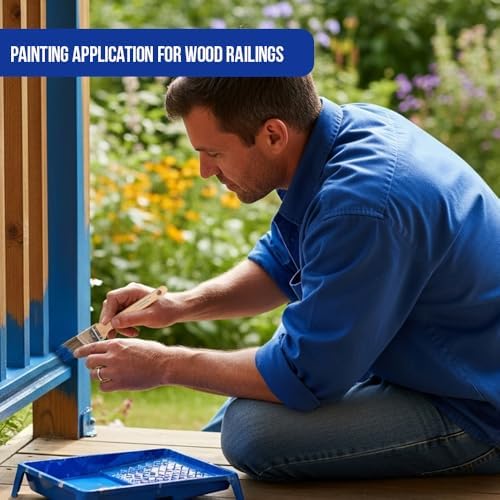 Pro Grade Angle Paint Brushes, Paint Brush Set for Trim & Walls, 10 Pc | Sash & cut-in detail | Furniture, cabinets