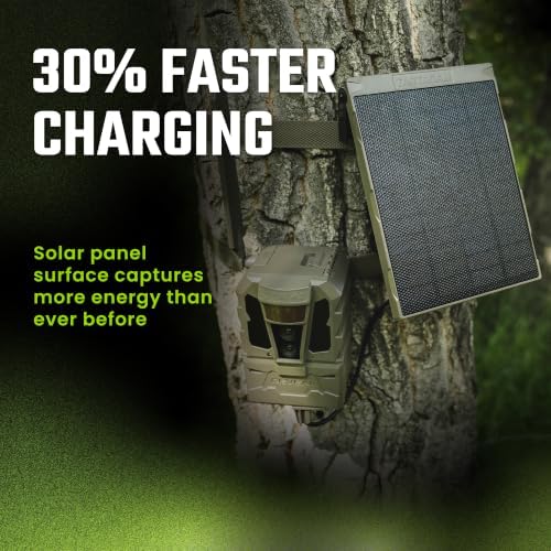 Tactacam Reveal R5 Power Bundle, FlexPack R5 + Solar Panel R5 | Self-sustaining charging system, Advanced Insights, 30% fast charge, built-in 5