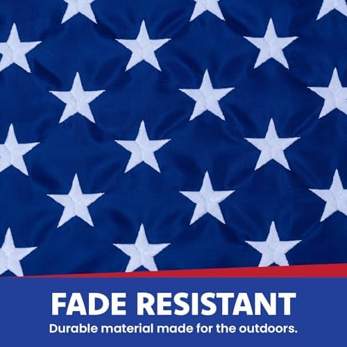 American Flag 6x10 Nylon - Outdoor USA Flag Made in USA