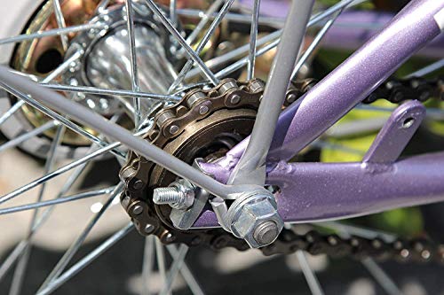 Bike Chain Single-Speed, Bicycle Chain 1 Speed, 1/2 × 1/8 inch,116 Links