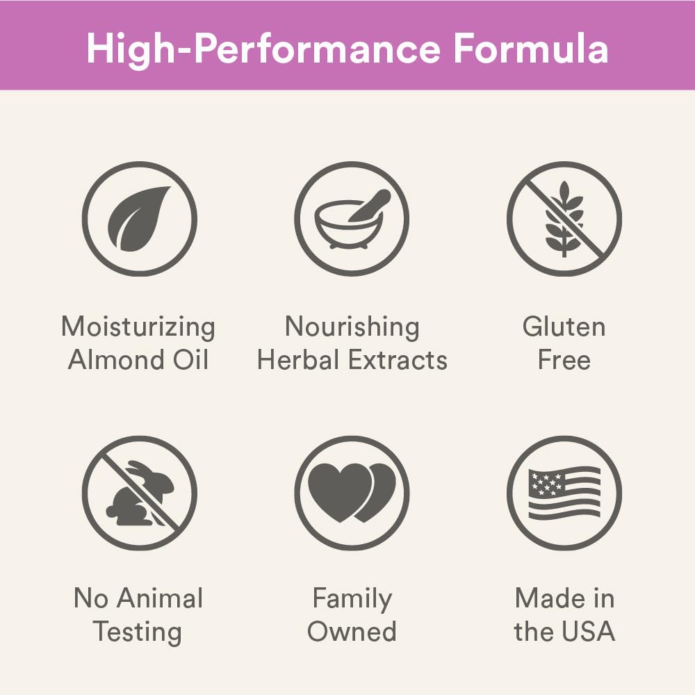 Camille Beckman English Lavender Silky Body Cream, Moisturizer, 13 oz | Sweet almond oil, glycerin, aloe & vitamin E; non-greasy vegan formula; fresh lavender scent; for all skin types; USA made