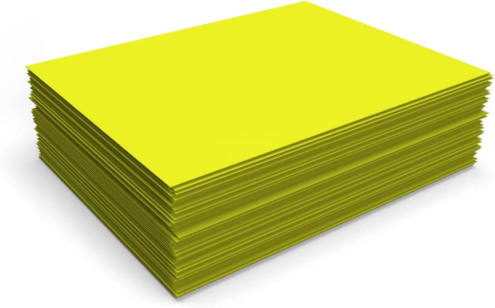 LUXPaper 8.5" x 11" Paper | Letter Size | White | 80lb. Text | 100% Recycled | 50 Qty