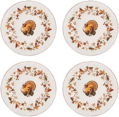 Pfaltzgraff Autumn Berry 16 Piece Dinnerware Set, Service for 4, Multi Colored