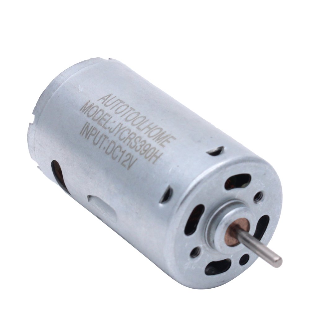 12V DC Motor, Small Electric Motor for RC Car DIY | High Speed High Torque Compact Brushed 12V Motor 2.3mm Shaft for RC cars, Hobby models