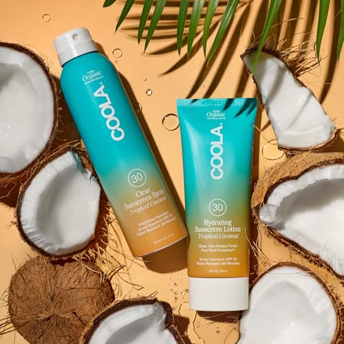 COOLA Organic Sunscreen SPF 30 Sunblock Body Lotion, Dermatologist Tested Skin Care For Daily Protection, Vegan And Gluten Free, 5 Fl Oz