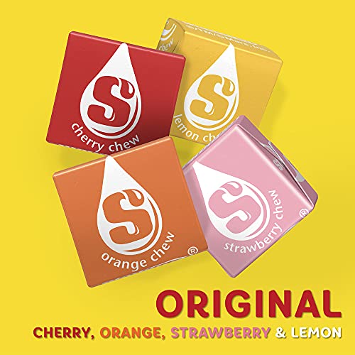 STARBURST Original Fun Size Individually Wrapped Chewy Party Favor Candy Bulk Box, 4 Pound Box
