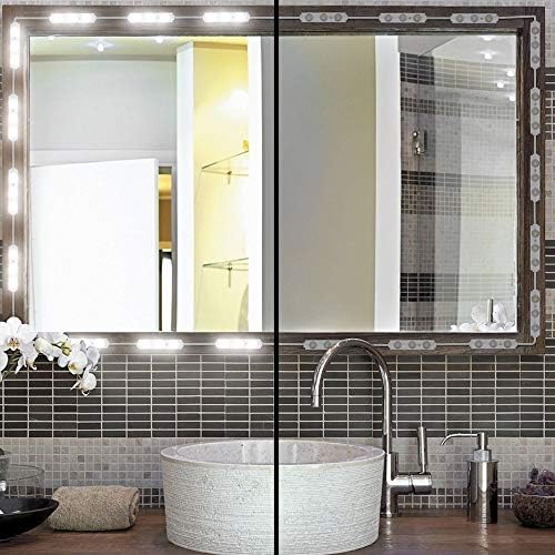 Led Vanity Mirror Lights, Hollywood Style Vanity Make Up Light, 10ft Ultra Bright White LED, Dimmable Touch Control Lights Strip