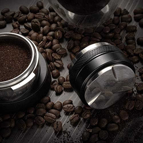 MATOW 53mm Coffee Distributor and Tamper, Dual Head Coffee Leveler Compatible with Breville 54mm Portafilter
